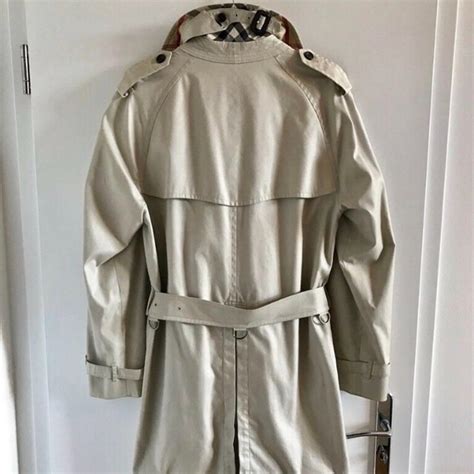 wo steht im burberry trench die größe|trench burberry vintage.